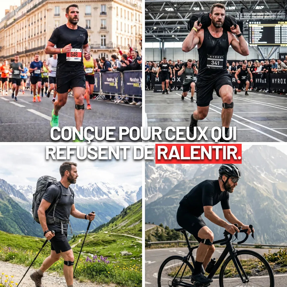 Pack 2 sangles rotuliennes Inolyo